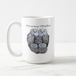 Caneca de Café Coruja da Neve