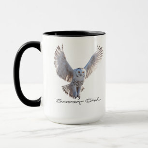 Caneca de Café Coruja da Neve