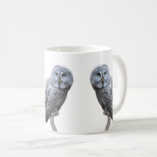 Caneca De Café Coruja de Cinzas excelentes