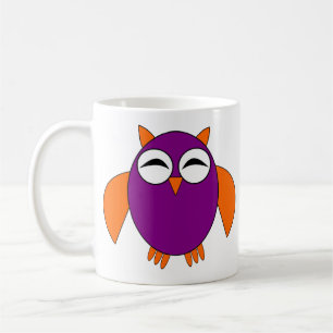 Caneca De Café Coruja de Halloween