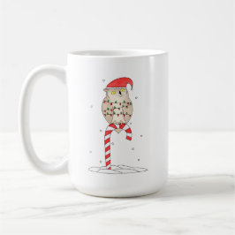 Caneca De Café Coruja de Natal