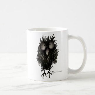 Caneca De Café Coruja de noite engraçada