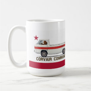 Caneca De Café Corvair Community California Rampy Flag