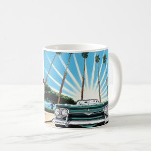 Caneca De Café Corvair Pop Art