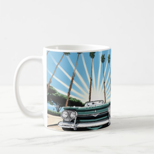 Caneca De Café Corvair Pop Art (Esquerda)