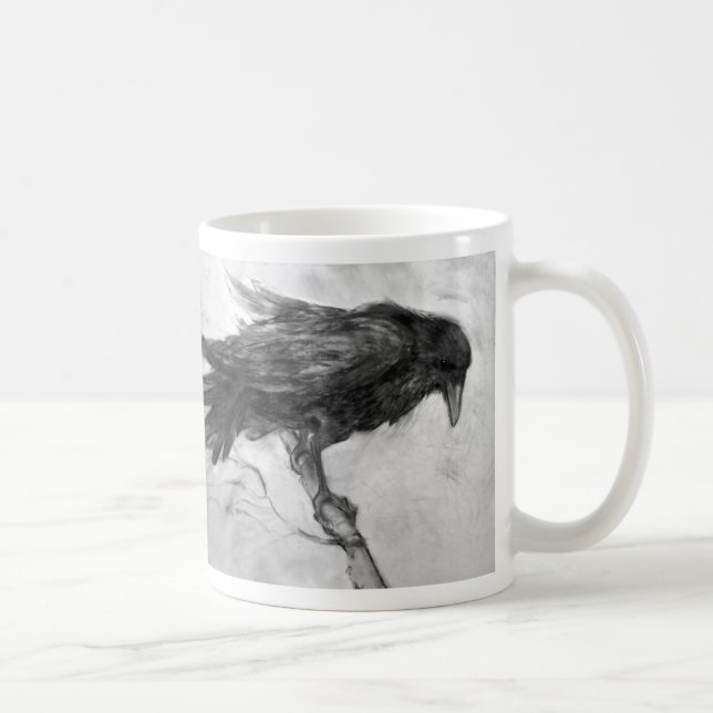 Caneca De Café Corvo (Direita)