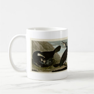 Caneca De Café Corvo-comum - das Aves da América de Audubon