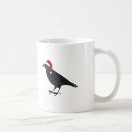 Caneca De Café Corvo de Natal