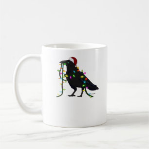 Caneca De Café Corvo de Natal É a Temporada
