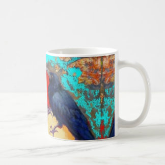 Caneca De Café Corvo e ovo do ébano por Sharles