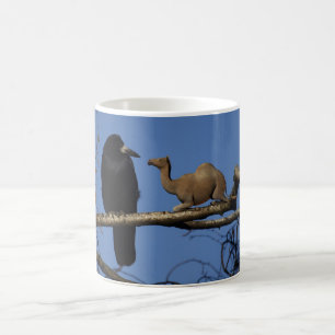 Caneca De Café Corvo Surpreso