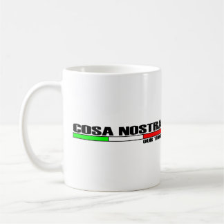 CANECA DE CAFÉ COSA NOSTRA (NOSSA COISA)