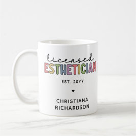 Caneca De Café Cosmetólogo estético licenciado