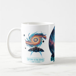 Caneca De Café Cosmic Astronaut Unknown Space Explorer Deep Mug