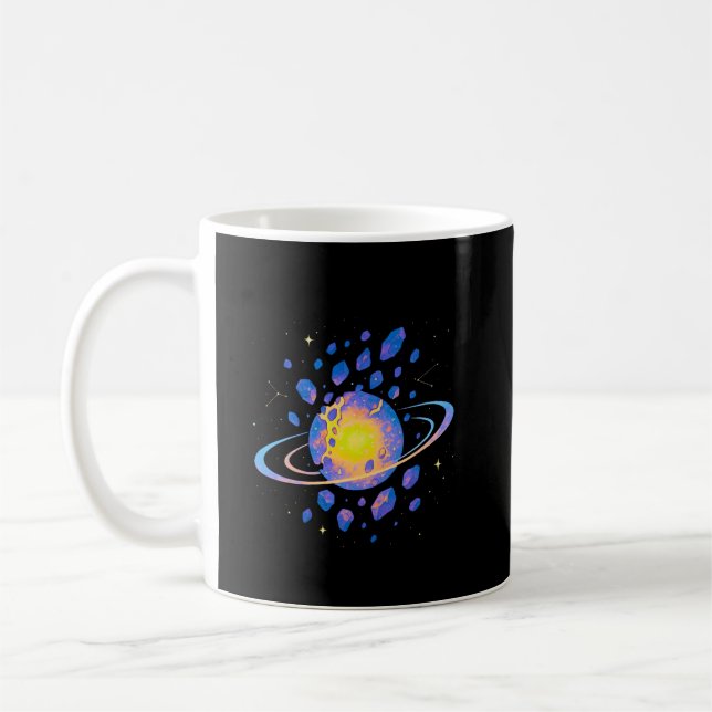 Caneca De Café Cosmic Mind Core • Identity Fragments in Orbit (Esquerda)