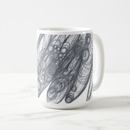 Caneca De Café Cosmos Enredado
