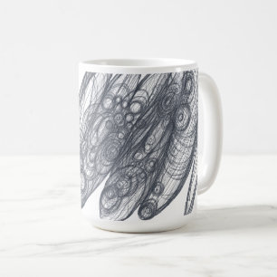 Caneca De Café Cosmos Enredado