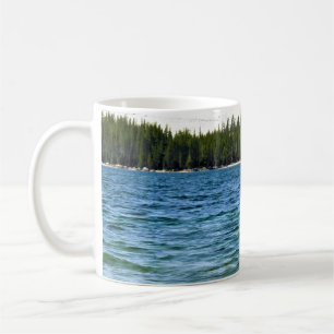 Caneca De Café Costa do Lago Tenaya, Yosemite, Califórnia