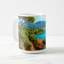 Caneca De Café costa mediterrânica
