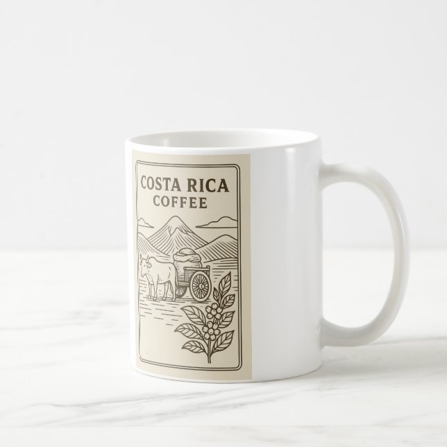 Caneca De Café Costa Rica (Direita)