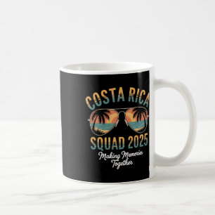 Caneca De Café Costa Rica Squad 2025 Vacation Tropical Pura Vida