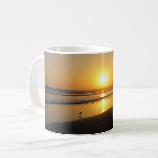 Caneca De Café Costa Rica Sunset (Frente Esquerda)