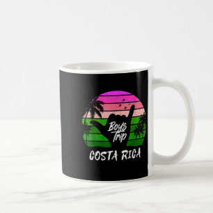 Caneca De Café Costa rica viagem de rapazes combinando