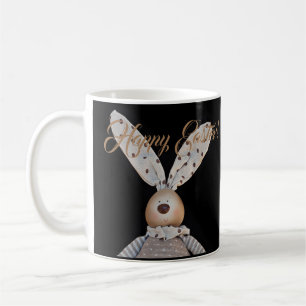 Caneca De Café Costume elegante do coelhinho da Páscoa