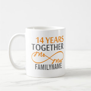 Caneca De Café Costume, Sr. e Sra. 14