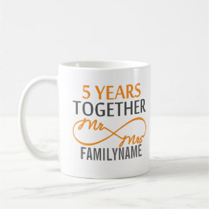 Caneca De Café Costume, Sr. e Sra. 5
