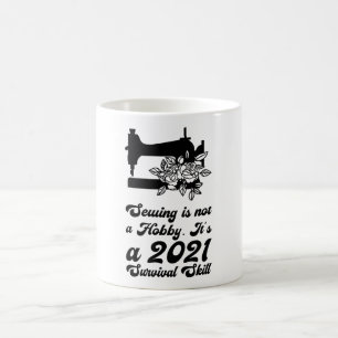 Caneca De Café Costura -