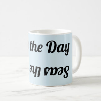 Caneca De Café "Costura o dia" SOMG invertido e invertido