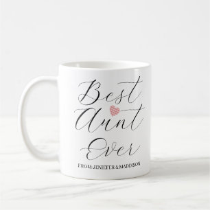 Caneca De Café Cota de Letra Mão Negra