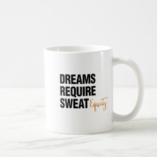 Caneca De Café Cota de Negócios Cota de Suor Empreendedor