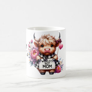 Caneca De Café Cota/Vaca de Dia de as mães Personalizado