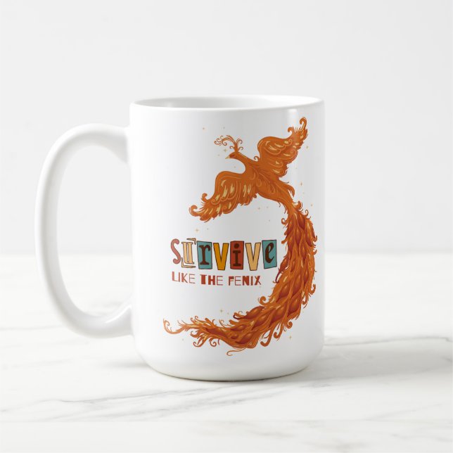 CANECA DE CAFÉ COTAÇÃO AVE FENIX (Esquerda)