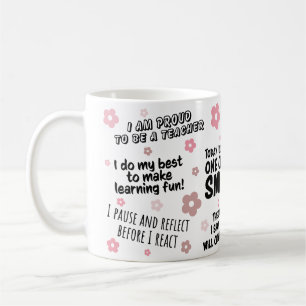 Caneca De Café Cotações Positivas Motivacionais de Afirmação de P