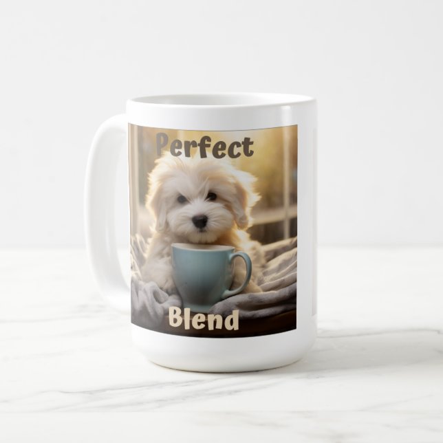 Caneca De Café Coton de Tulear Mug (Frente Esquerda)