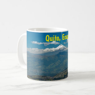 Caneca De Café Cotopaxi vulcano & Quito, Equador