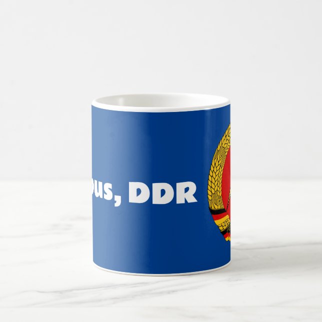 Caneca De Café Cottbus, Alemanha Oriental (DDR, GDR) Ossi (Centro)