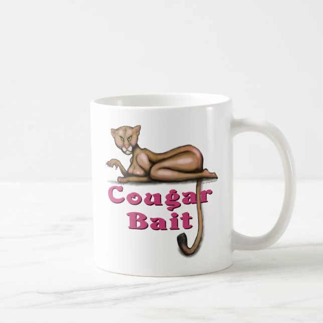 Caneca De Café Cougar Bait (Direita)