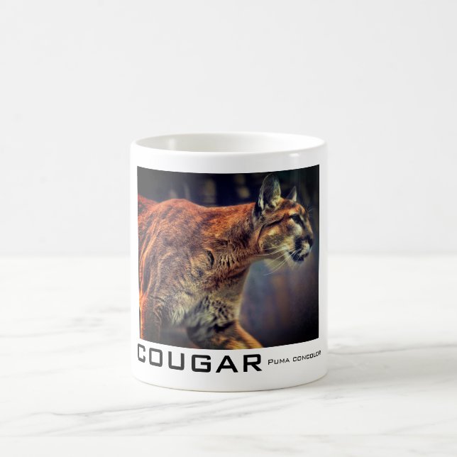 Caneca De Café COUGAR：Classic Mug (Centro)