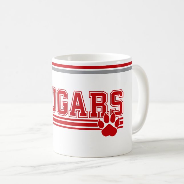 Caneca De Café Cougars Café Mug (Frente Esquerda)