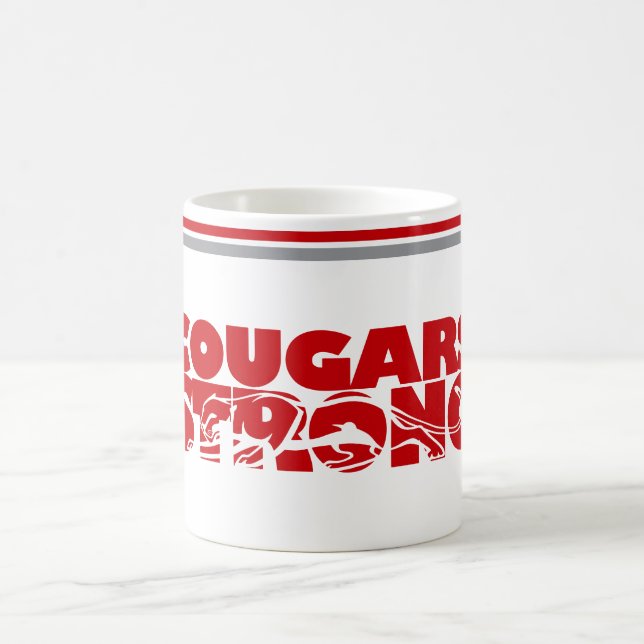 Caneca De Café Cougars Strong Coffee Mug (Centro)