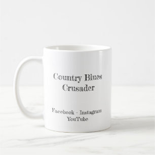 Caneca De Café Country Blues Crusader Classic Mug, 325 ml