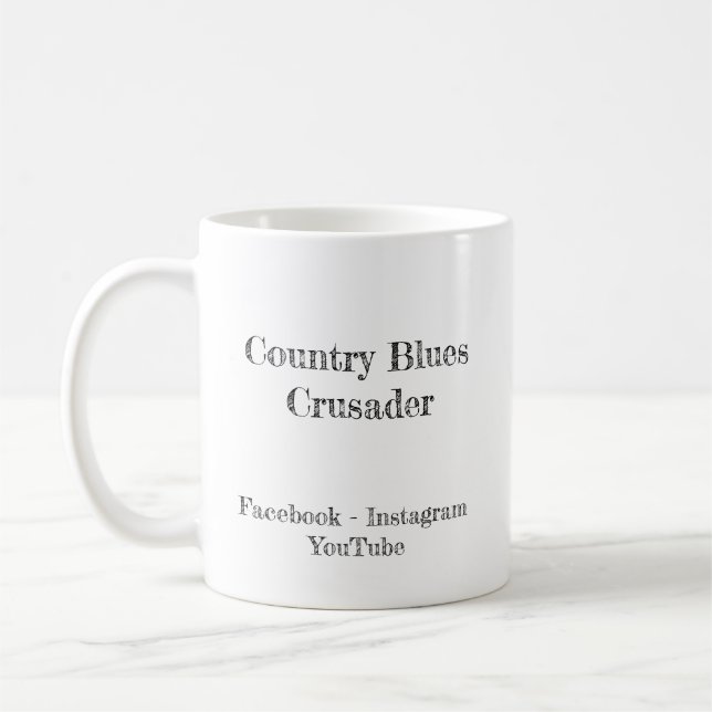 Caneca De Café Country Blues Crusader Classic Mug, 325 ml (Esquerda)