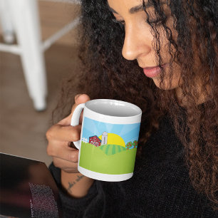 Caneca De Café Country Farm Coffee Mug
