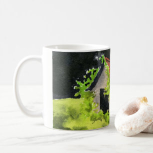Caneca De Café Country Road Mug, campo do grande celeiro