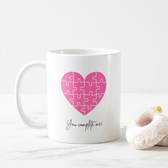 Caneca De Café Couples Anniversaries Valentine's Day Love Gift (Com Donut)