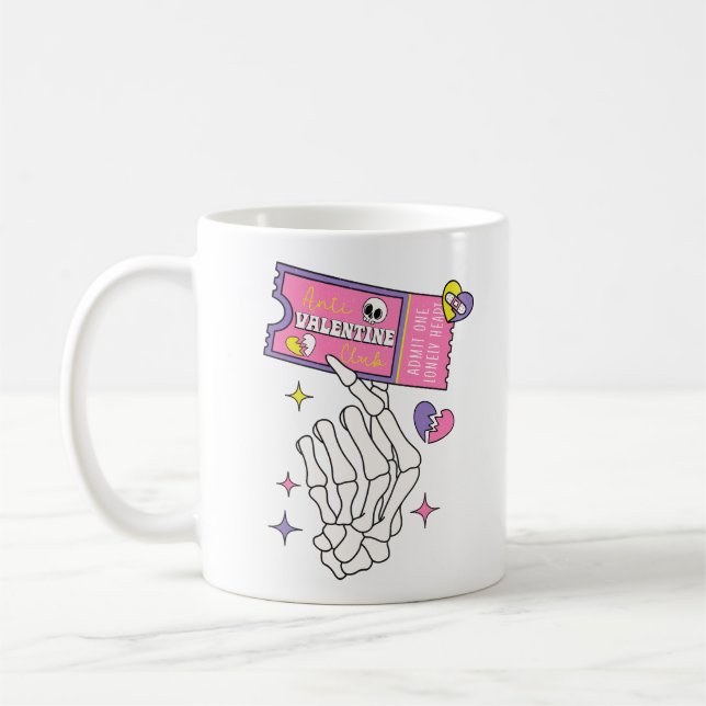 Caneca De Café Coupon Anti Valentine Club (Esquerda)